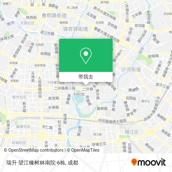 瑞升·望江橡树林南院-6栋地图