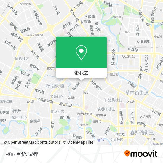 禧丽百货地图