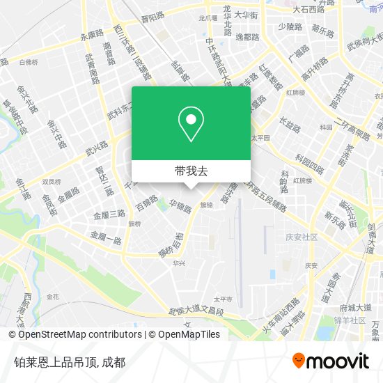 铂莱恩上品吊顶地图