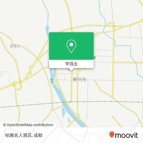 铂雅名人酒店地图