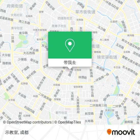 示教室地图