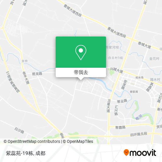 紫蕊苑-19栋地图