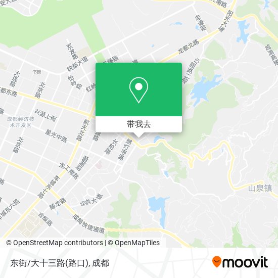 东街/大十三路(路口)地图