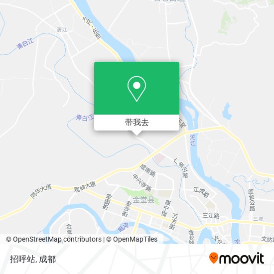 招呼站地图