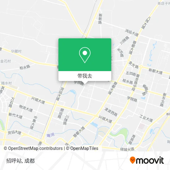 招呼站地图