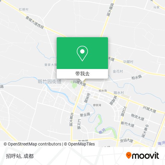 招呼站地图
