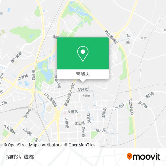 招呼站地图