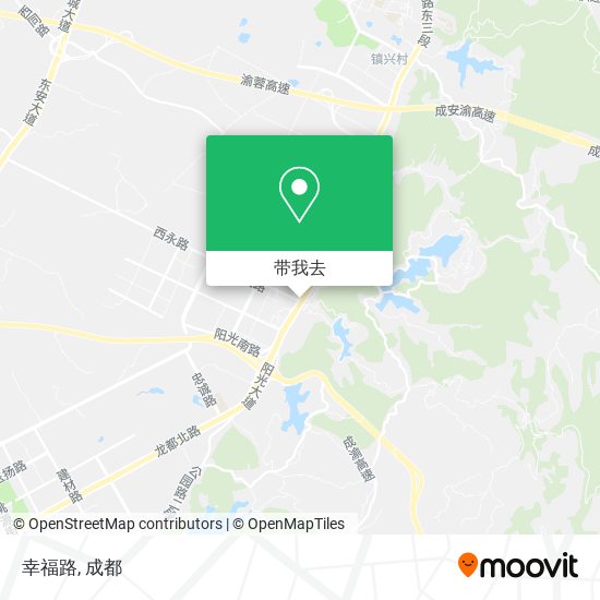 幸福路地图