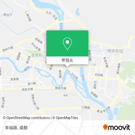 幸福路地图
