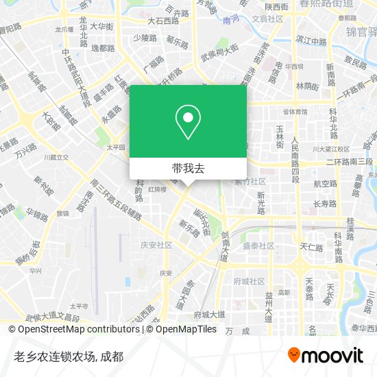 老乡农连锁农场地图