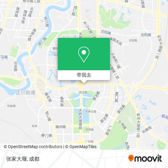 张家大堰地图
