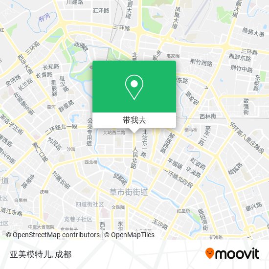 亚美模特儿地图