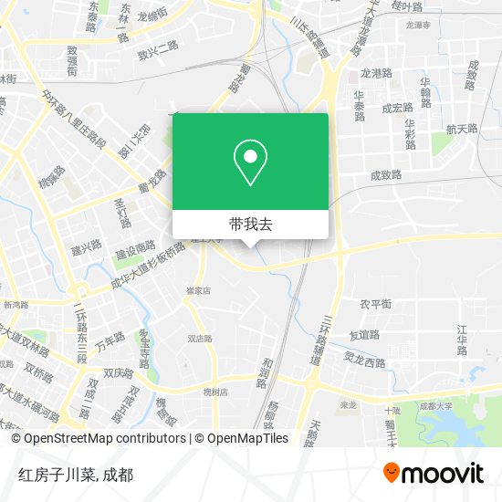 红房子川菜地图