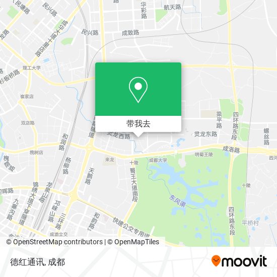 德红通讯地图