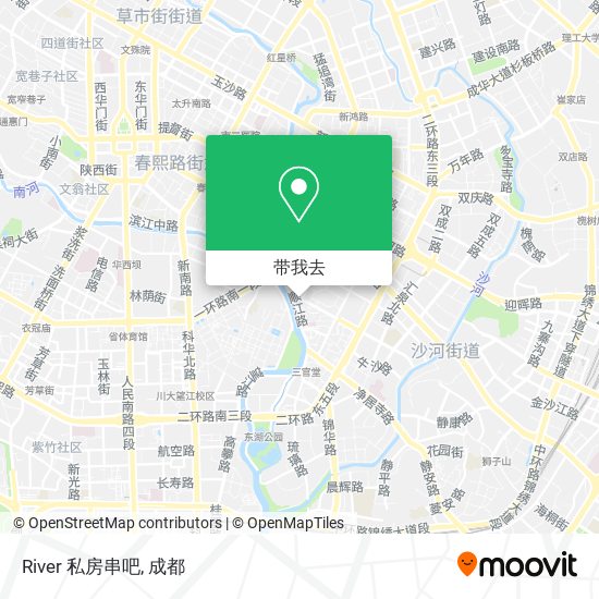River 私房串吧地图