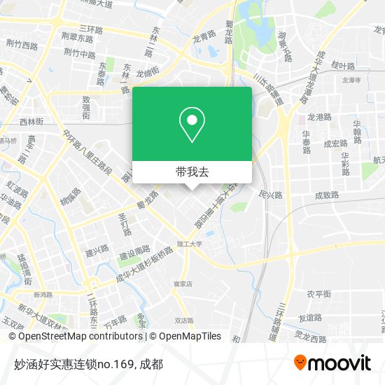 妙涵好实惠连锁no.169地图
