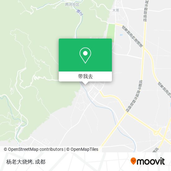 杨老大烧烤地图