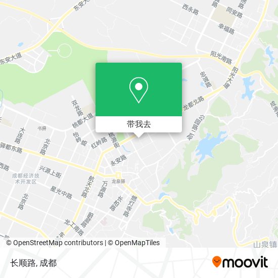 长顺路地图