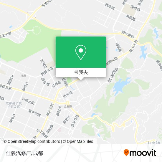 佳骏汽修厂地图