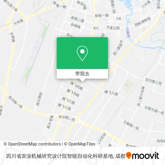 四川省农业机械研究设计院智能自动化科研基地地图