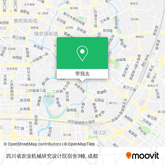 四川省农业机械研究设计院宿舍3幢地图