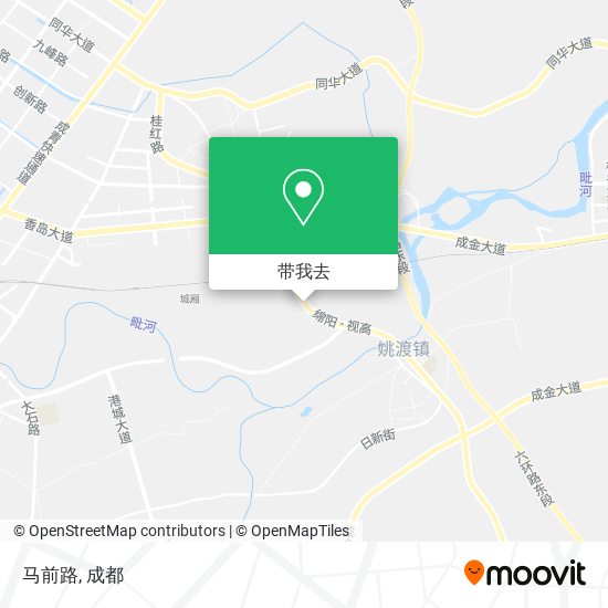 马前路地图