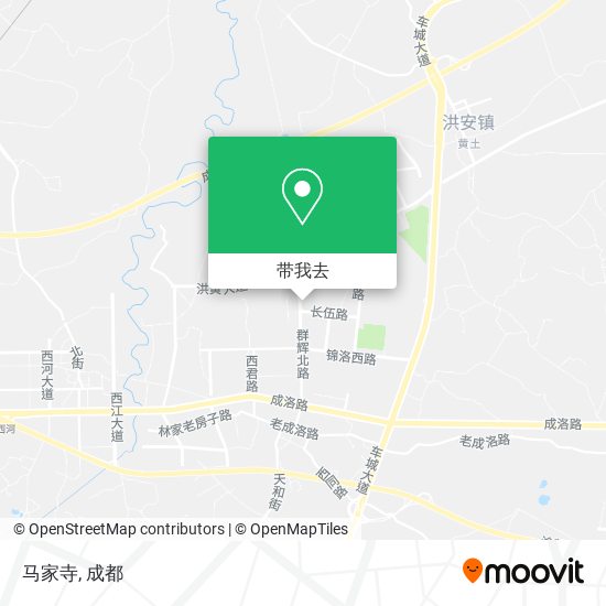 马家寺地图
