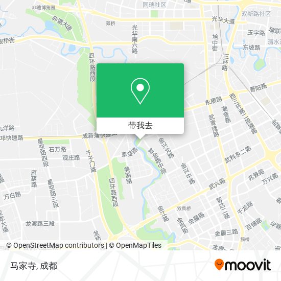马家寺地图