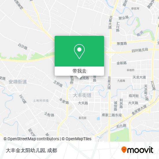 大丰金太阳幼儿园地图