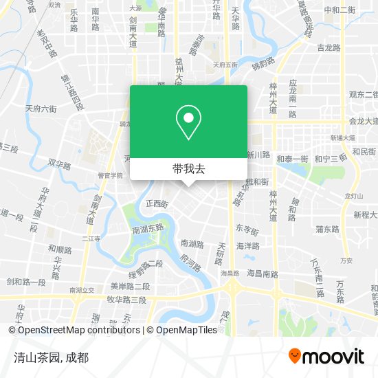 清山茶园地图
