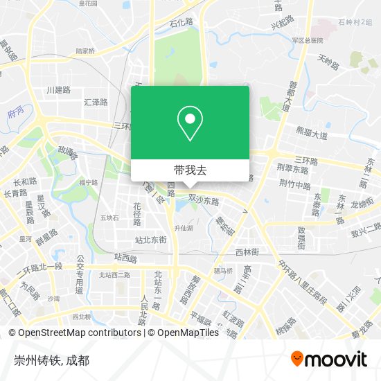 崇州铸铁地图