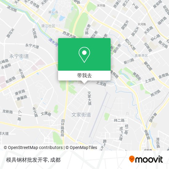 模具钢材批发开零地图