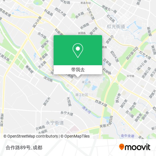 合作路89号地图
