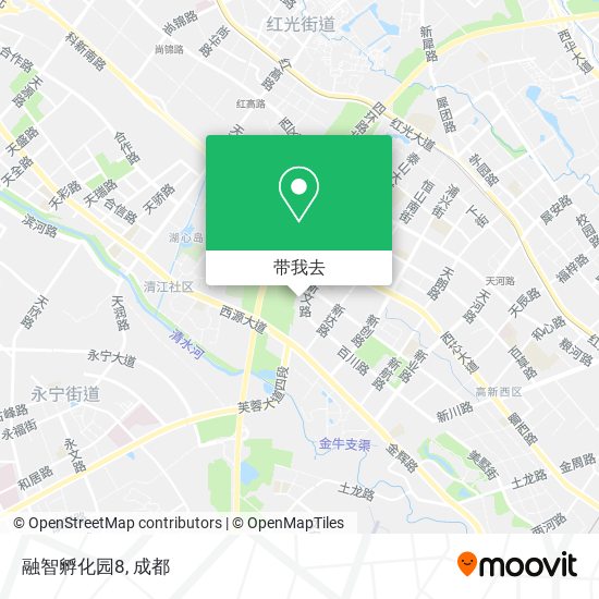 融智孵化园8地图