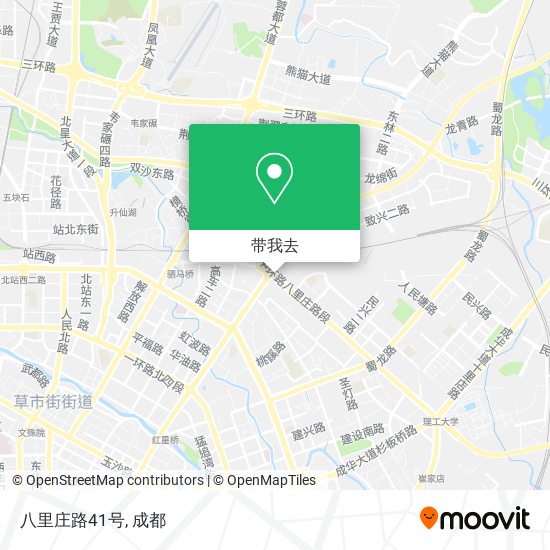 八里庄路41号地图