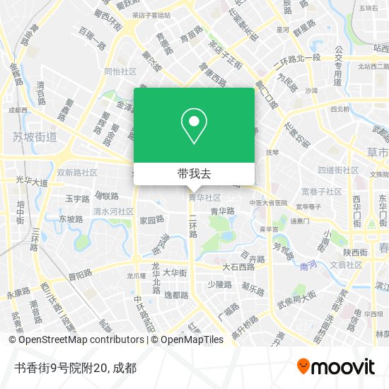 书香街9号院附20地图