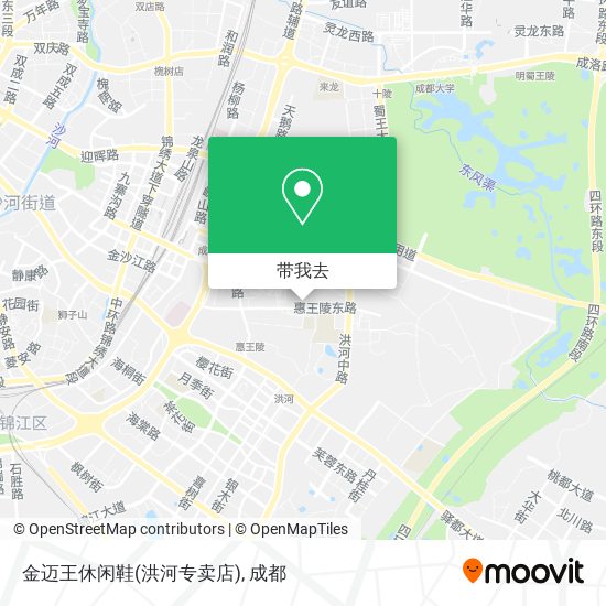 金迈王休闲鞋(洪河专卖店)地图