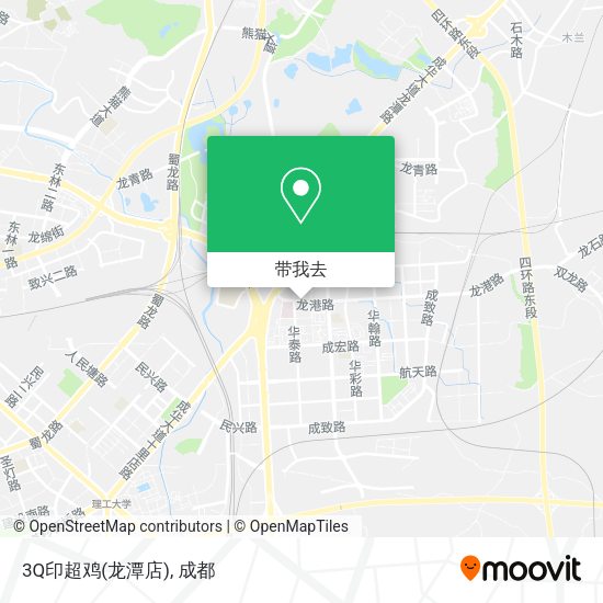 3Q印超鸡(龙潭店)地图