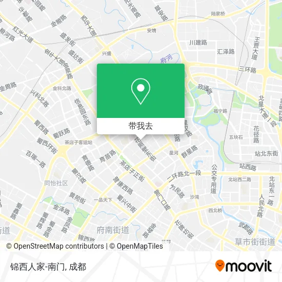 锦西人家-南门地图