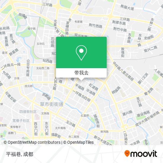 平福巷地图