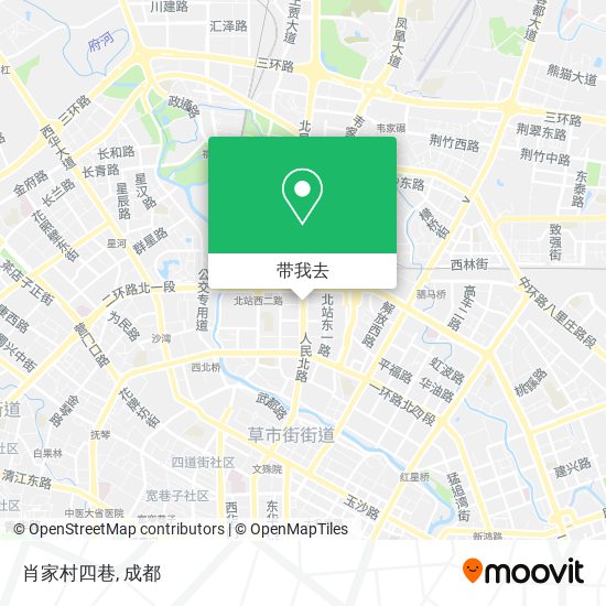 肖家村四巷地图