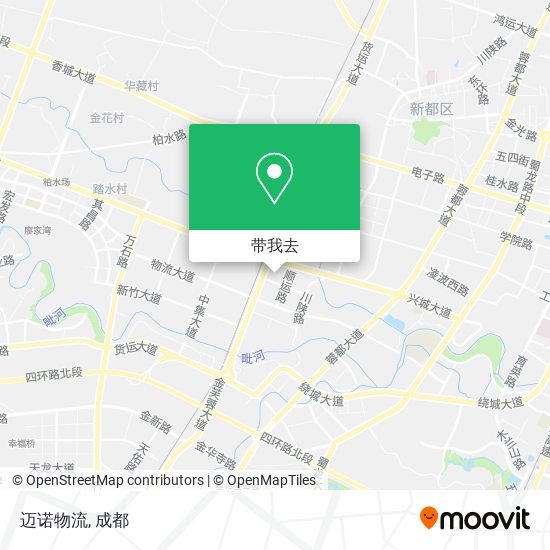 迈诺物流地图