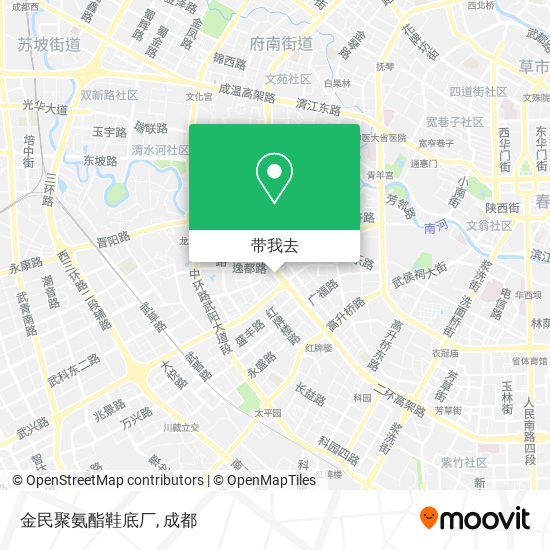 金民聚氨酯鞋底厂地图