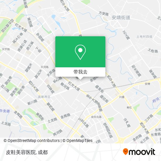 皮鞋美容医院地图