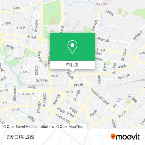 博爱口腔地图