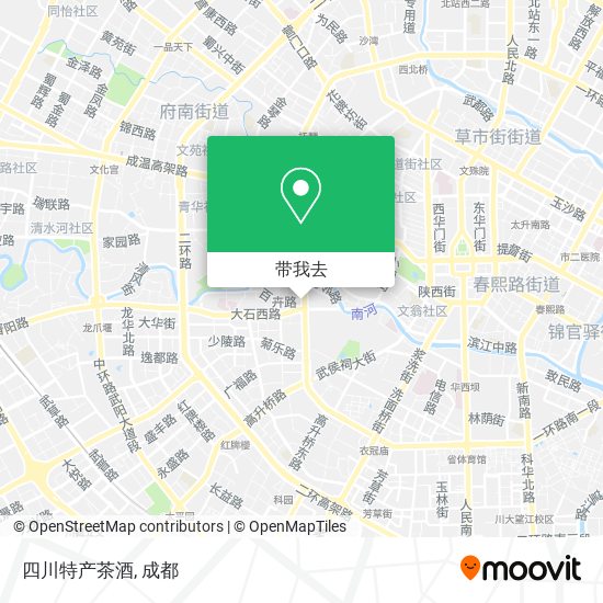 四川特产茶酒地图