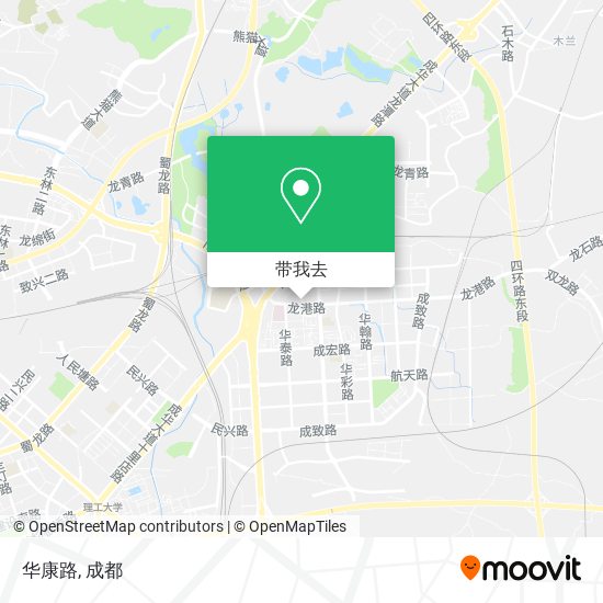 华康路地图