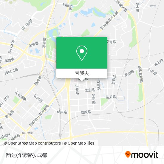 韵达(华康路)地图
