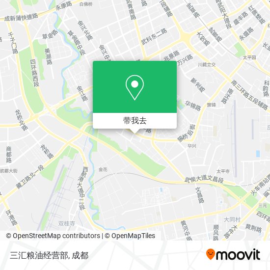 三汇粮油经营部地图
