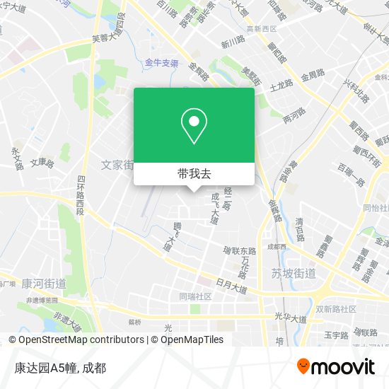 康达园A5幢地图